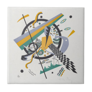 Kandinsky Small Worlds IV Abstrakte Kunst Fliese