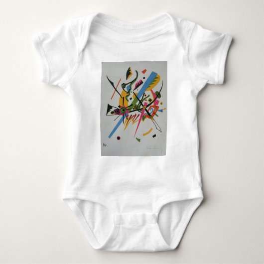 Kandinsky Small Worlds Kleine Welts I Baby Strampler (Vorderseite)