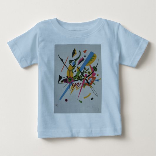 Kandinsky Small Worlds Kleine Welts I Baby T-shirt (Vorderseite)