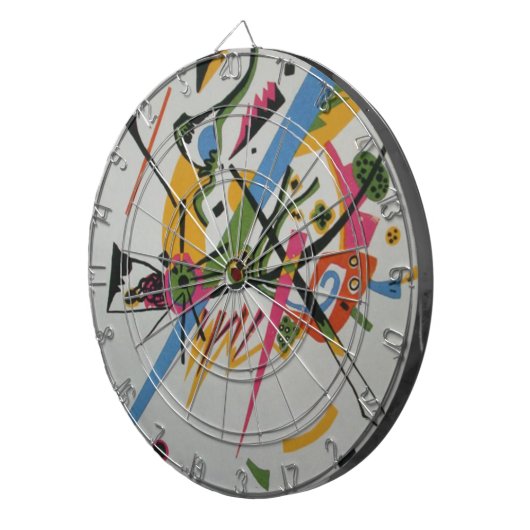 Kandinsky Small Worlds Kleine Welts I Dartscheibe (Vorderseite rechts)
