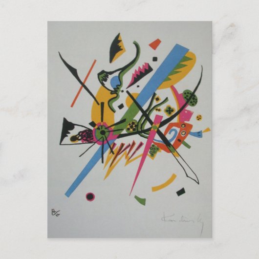 Kandinsky Small Worlds Kleine Welts I Postkarte (Vorderseite)