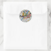 Kandinsky Small Worlds Kleine Welts I Runder Aufkleber (Tasche)