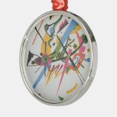 Kandinsky Small Worlds Kleine Welts I Silbernes Ornament (Links)
