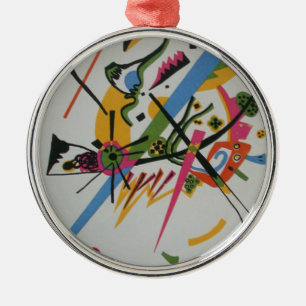Kandinsky Small Worlds Kleine Welts I Silbernes Ornament