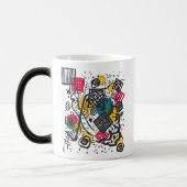Kandinsky Small Worlds V Bauhaus Art Mug Verwandlungstasse (Links)