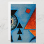 Kandinsky Soft Hard Abstract Briefpapier (Vorne/Hinten)