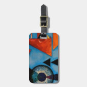 Kandinsky Soft Hard Abstract Gepäckanhänger (Vorderseite vertikal)