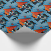 Kandinsky Soft Hard Abstract Geschenkpapier (Ecke)