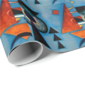 Kandinsky Soft Hard Abstract Geschenkpapier (Rolleneckpunkt)