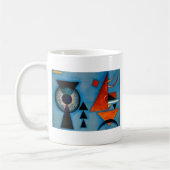 Kandinsky Soft Hard Abstract Kaffeetasse (Links)