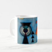 Kandinsky Soft Hard Abstract Kaffeetasse (Vorderseite Links)
