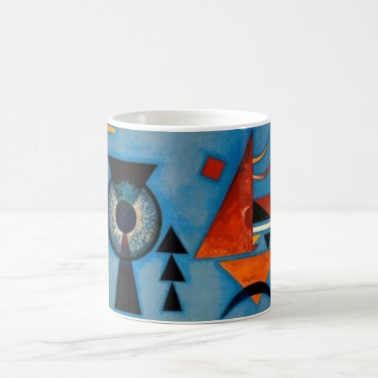Kandinsky Soft Hard Abstract Kaffeetasse (Mittel)