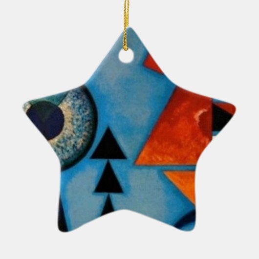 Kandinsky Soft Hard Abstract Keramikornament (Vorne)