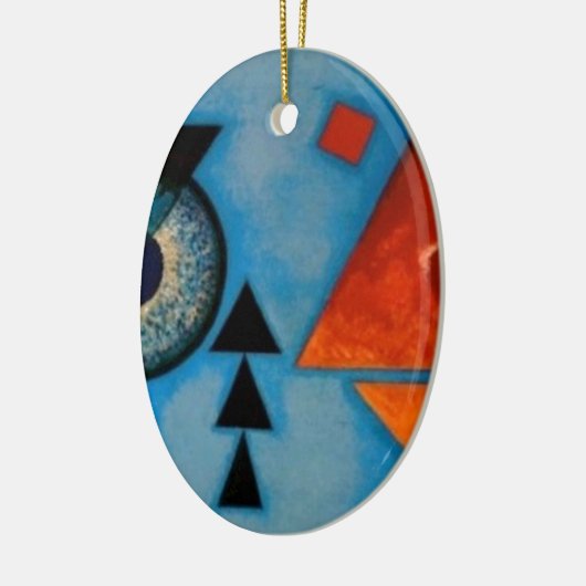 Kandinsky Soft Hard Abstract Keramikornament (Links)
