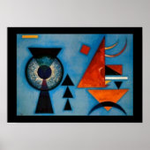 Kandinsky Soft Hard Abstract Poster (Vorne)