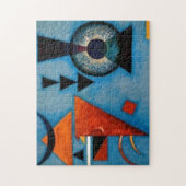 Kandinsky Soft Hard Abstract Puzzle (Vertikal)