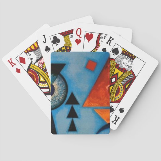 Kandinsky Soft Hard Abstract Spielkarten (Rückseite)