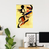 Kandinsky - Solitaire 54 Poster (Heimbüro)