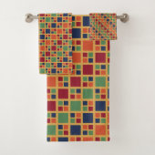 Kandinsky Squares Badhandtuch Set (Insitu)
