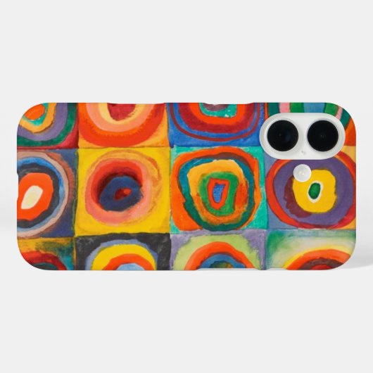 Kandinsky Squares Circles Case-Mate iPhone Hülle (Rückseite (Horizontal))
