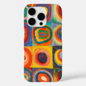Kandinsky Squares Circles Case-Mate iPhone Hülle (Rückseite)