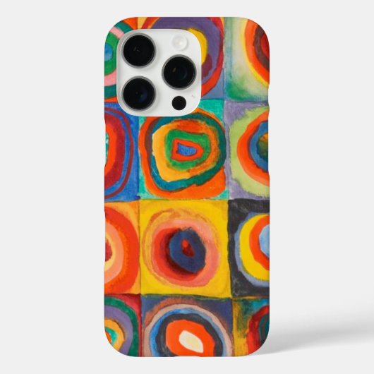 Kandinsky Squares Circles Case-Mate iPhone Hülle (Rückseite)