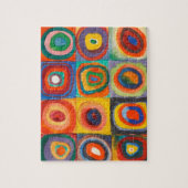 Kandinsky Squares Konzentrisch Circles Abstract Ar Puzzle (Vertikal)