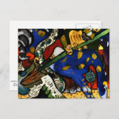 Kandinsky - St. George I Postkarte (Vorne/Hinten)