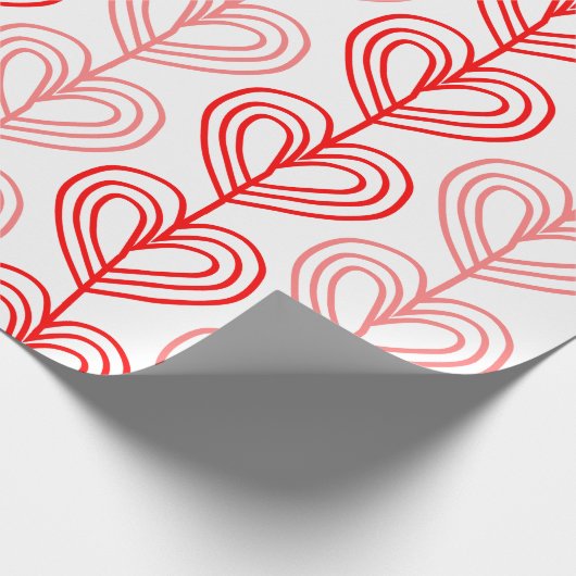 Kandinsky Stagased Valentine Geschenkpapier (Ecke)