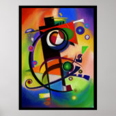 Kandinsky-Stil Poster (Vorne)