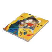 Kandinsky Stille Harmonie Abstrakte Kunst Fliese (Seite)