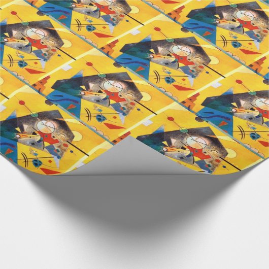 Kandinsky Stille Harmonie Abstrakte Kunst Geschenkpapier (Ecke)