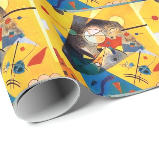 Kandinsky Stille Harmonie Abstrakte Kunst Geschenkpapier (Rolleneckpunkt)
