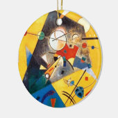 Kandinsky Stille Harmonie Abstrakte Kunst Keramik Ornament (Links)