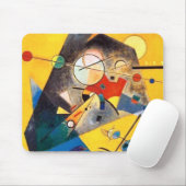 Kandinsky Stille Harmonie Abstrakte Kunst Mousepad (Mit Mouse)
