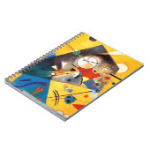 Kandinsky Stille Harmonie Abstrakte Kunst Notizblock (Linke Seite)