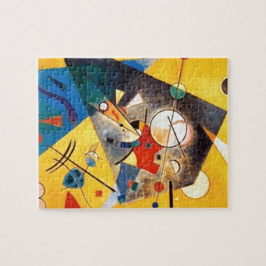 Kandinsky Stille Harmonie Abstrakte Kunst Puzzle (Horizontal)