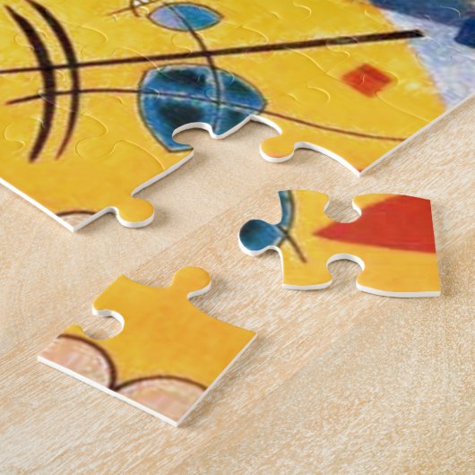 Kandinsky Stille Harmonie Abstrakte Kunst Puzzle (Seite)