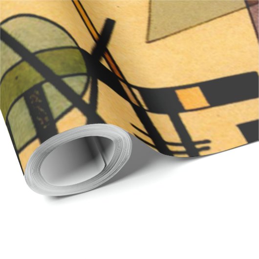 Kandinsky - Strings Geschenkpapier (Rolleneckpunkt)