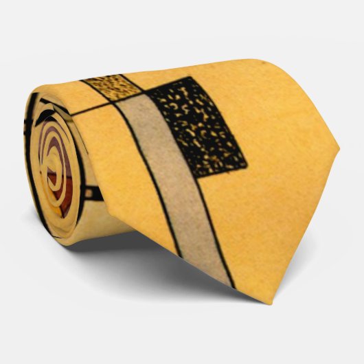 Kandinsky - Strings Krawatte (Gerollt)