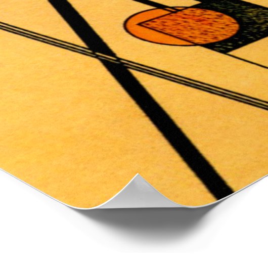 Kandinsky - Strings Poster (Ecke)