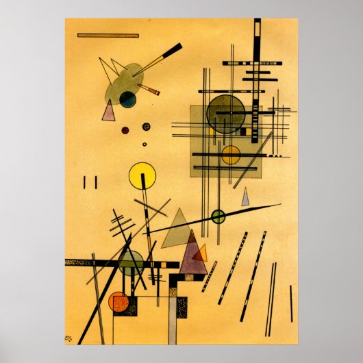 Kandinsky - Strings Poster (Vorne)