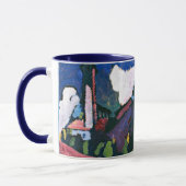 Kandinsky - Studie für Landschaft mit Tower Tasse (Links)
