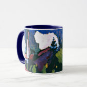 Kandinsky - Studie für Landschaft mit Tower Tasse (Vorderseite Links)