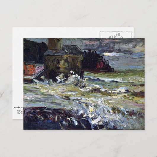 Kandinsky - Sturmtag Postkarte (Vorne/Hinten)