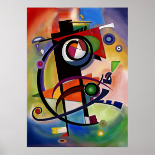 Kandinsky style poster
