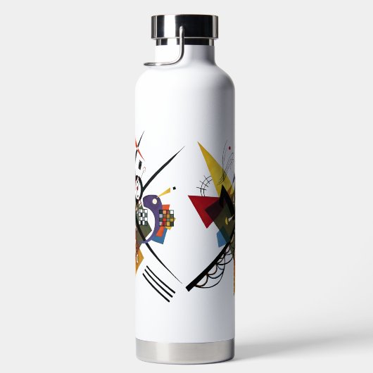 Kandinsky, Sur Blanc 1923 Trinkflasche (Rechts)