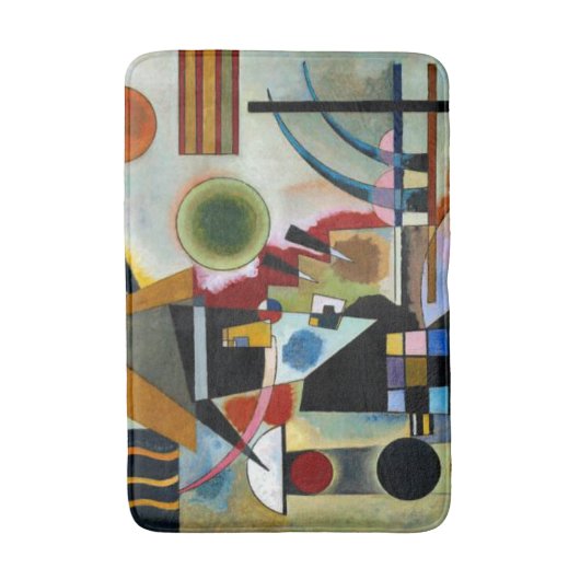 Kandinsky - Swinging Badematte (Vorderseite Vertikal)