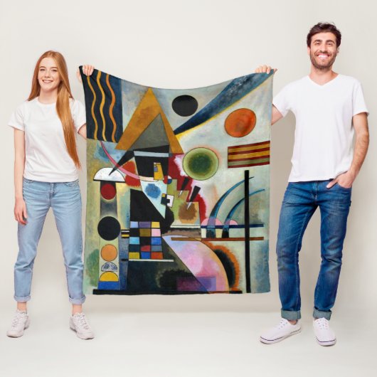 Kandinsky - Swinging, Fleecedecke (Beispiel)