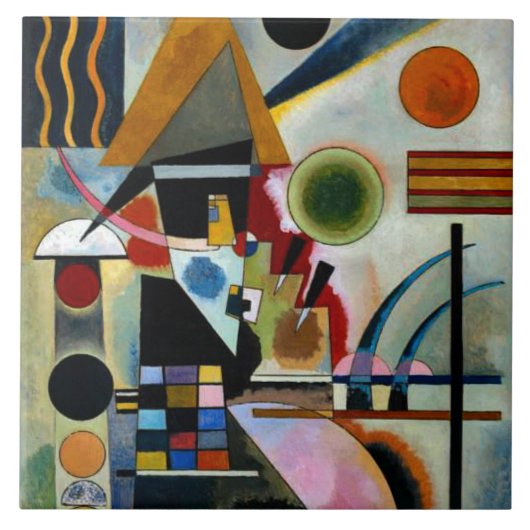 Kandinsky - Swinging Fliese (Vorderseite)